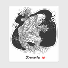 日本の魚 シール