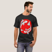 日本の鯉 Tシャツ (正面フル)