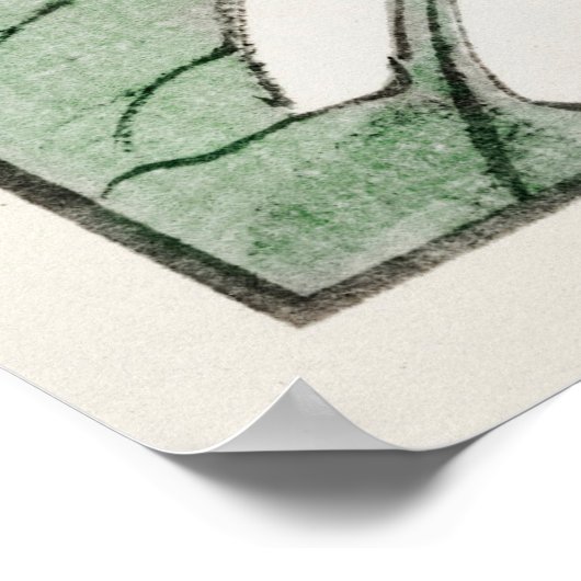 日本の鳥2 ポスター (角)