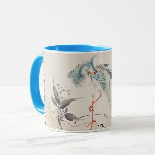 日本の鳥 マグカップ (正面左)