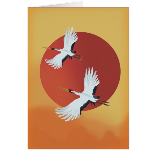 日本の鶴 (正面)