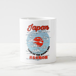 日本の鶴 鳥 巨大 コーヒーマグ ジャンボコーヒーマグカップ