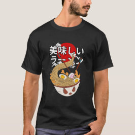 日本の麺類 Tシャツ
