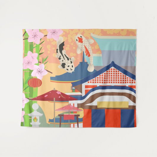 日本の タペストリー (正面(横))