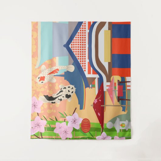 日本の タペストリー (正面)