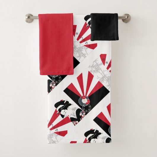 日本の バスタオルセット (インサイチュ)