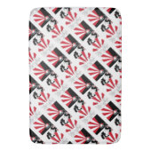 日本の バスマット (正面縦)