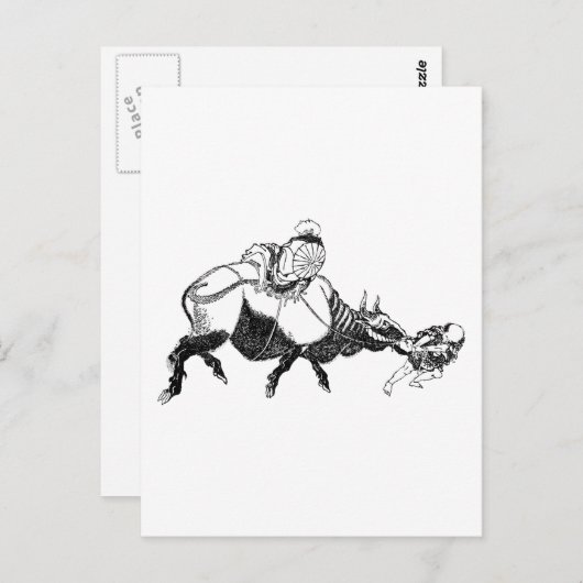 日本の ポストカード (正面/裏面)