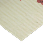 日本の,ヴィンテージ,さくらんぼの花，水彩，芸術， テーブルクロス (アングル)