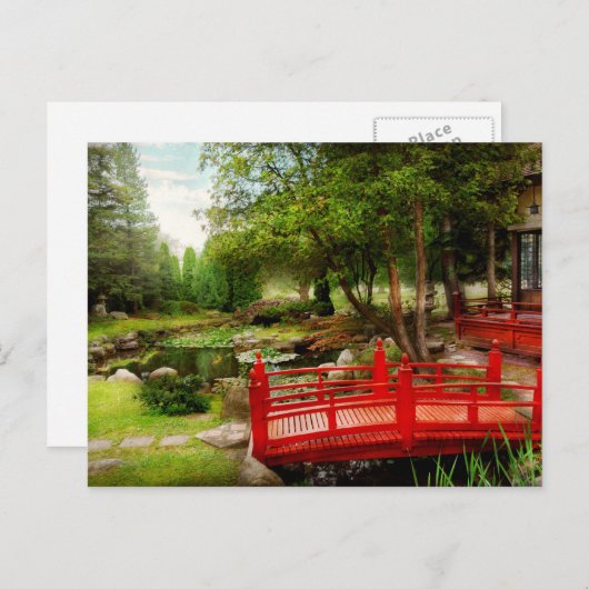 日本の -調和と自然 ポストカード (正面/裏面)