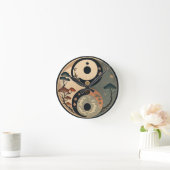 日本の 8 ラウンド壁時計 (ホーム)