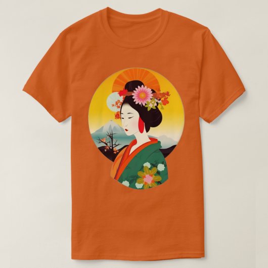 日本の Tシャツ (デザイン正面)