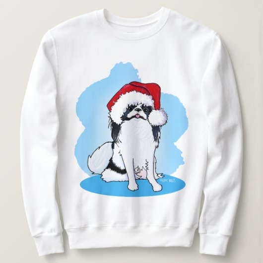 日本のChin Christmas Sweatshirt スウェットシャツ (デザイン正面)