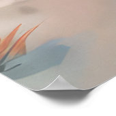 日本のChin Dog Riding Motorcycle Christmas ポスター (角)