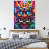 日本のDemon Canvas Print キャンバスプリント (インサイチュ (寝室))