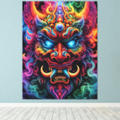 日本のDemon Canvas Print キャンバスプリント (インサイチュ (ウッドフロア))