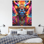 日本のDemon Canvas Print キャンバスプリント (インサイチュ (寝室))
