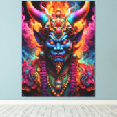 日本のDemon Canvas Print キャンバスプリント (インサイチュ (ウッドフロア))