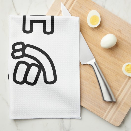 日本のDJ日本のヒップホップディージェイ キッチンタオル (四つ折り)