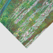 日本のFootbridge, 1899 by Claude Monet 薄葉紙 (詳細)