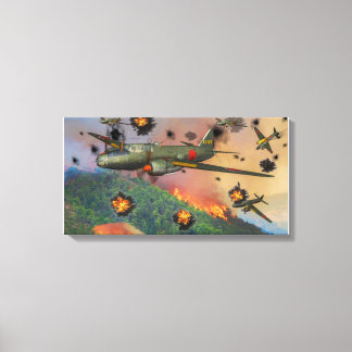 日本のG4Mベティ走爆弾 キャンバスプリント