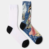 日本のGeisha - 地球に優し Premium Crew Socks ソックス (右)