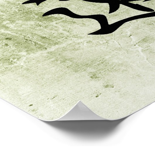 日本のKanji for Eternity - Eien ポスター (角)