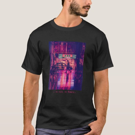 日本のVaporwave VibesレトロジャパンエステティックStr Tシャツ (正面)