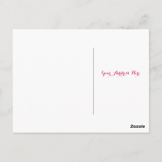 日本はがき ポストカード (裏面)