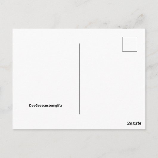 日本はがき ポストカード (裏面)