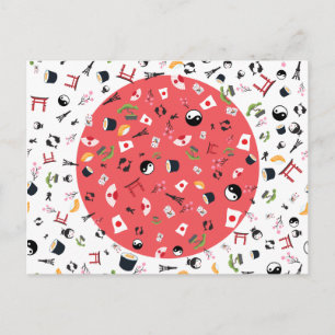 日本はがき – 旭日国 ポストカード