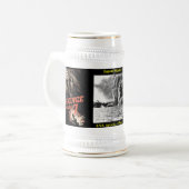 日本はUSSアリゾナ/真珠湾を攻撃します ビールジョッキ (正面左)