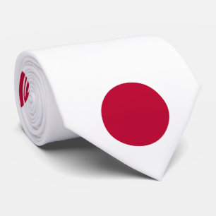 日本またはHinomaruの旗 ネクタイ