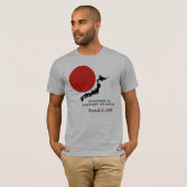 日本を助けて立つこと Tシャツ (正面フル)
