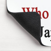 日本を愛する人はここにあります マウスパッド (コーナー)