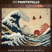 日本インク北斎波素晴らしスタイル教室 薄葉紙