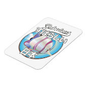 日本エンジェルフィッシュの絶品ロゴ マグネット (左側)