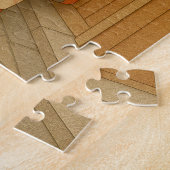 日本カスタム旅行風景美芸者 ジグソーパズル (側面)