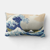 日本カッコいいの北斎富士の風景 ランバークッション (裏面)