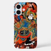 日本カッコいいの東洋伝説的なヒーローの侍アート Case-Mate iPhoneケース (裏面)