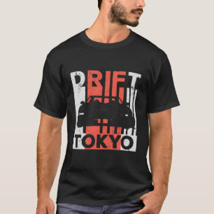 日本カー漂流ドリフトトーキョーユニセックスフード付きスウェットシャツ Tシャツ