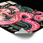 日本クールの伝説的なヒーロー戦士スネークの戦い ポスター (角)