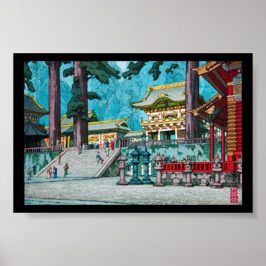 日本クールの川瀬蓮井寺林神社 ポスター (正面)