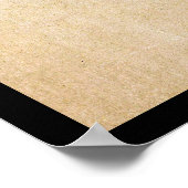 日本クールヴィンテージ浮世絵芸者ポートレート ポスター (角)