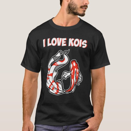 日本コイ日本の魚さくらんぼブロッサム2 Tシャツ (正面)