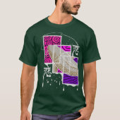 日本コイ魚コイ池 Tシャツ (正面)