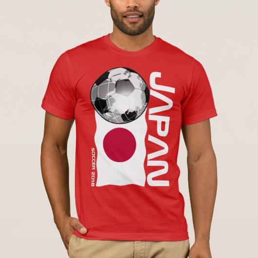 日本サッカーのTシャツ Tシャツ (正面)