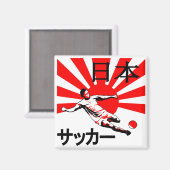 日本サッカー日本サッカー マグネット (正面/裏面)