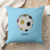 日本サッカー クッション (ブランケット)