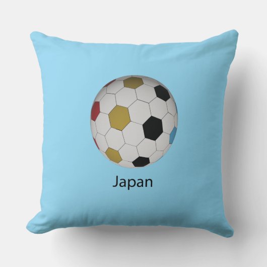 日本サッカー クッション (正面)